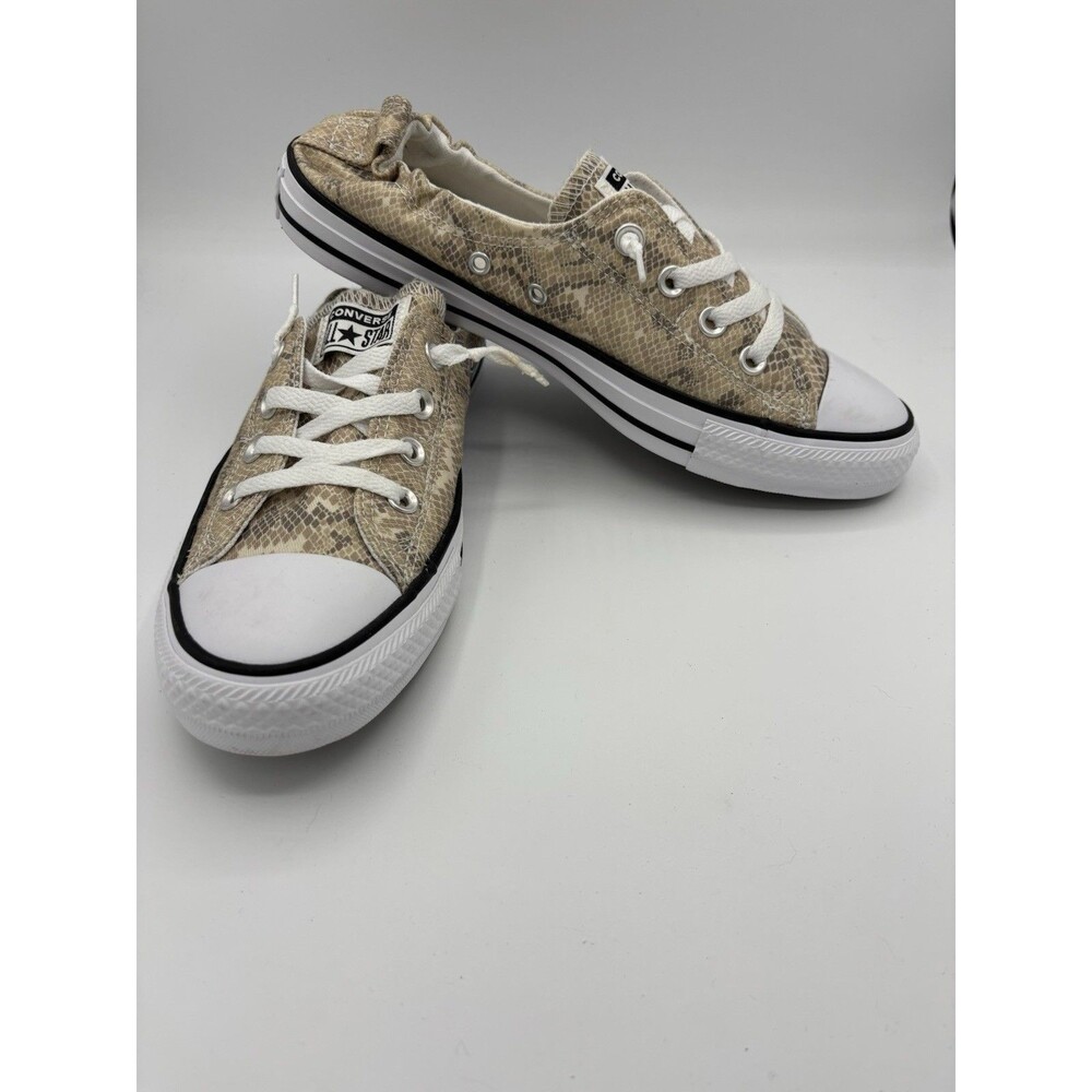 Converse Chuck Taylor All Star Low Shoreline Snake Print Sneaker Womens 10